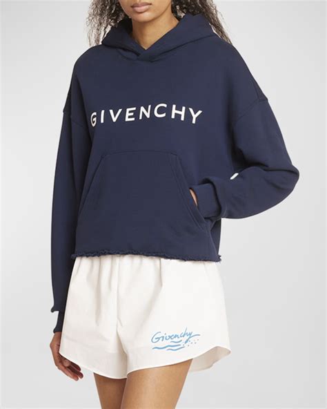 givenchy towelling band hoodie|Givenchy Neiman Marcus Women Accessories.